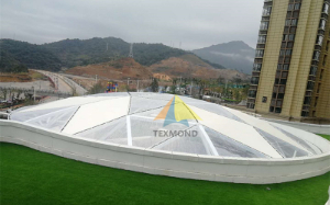 Fujian Longyan kindergarten ETFE membrane structure
